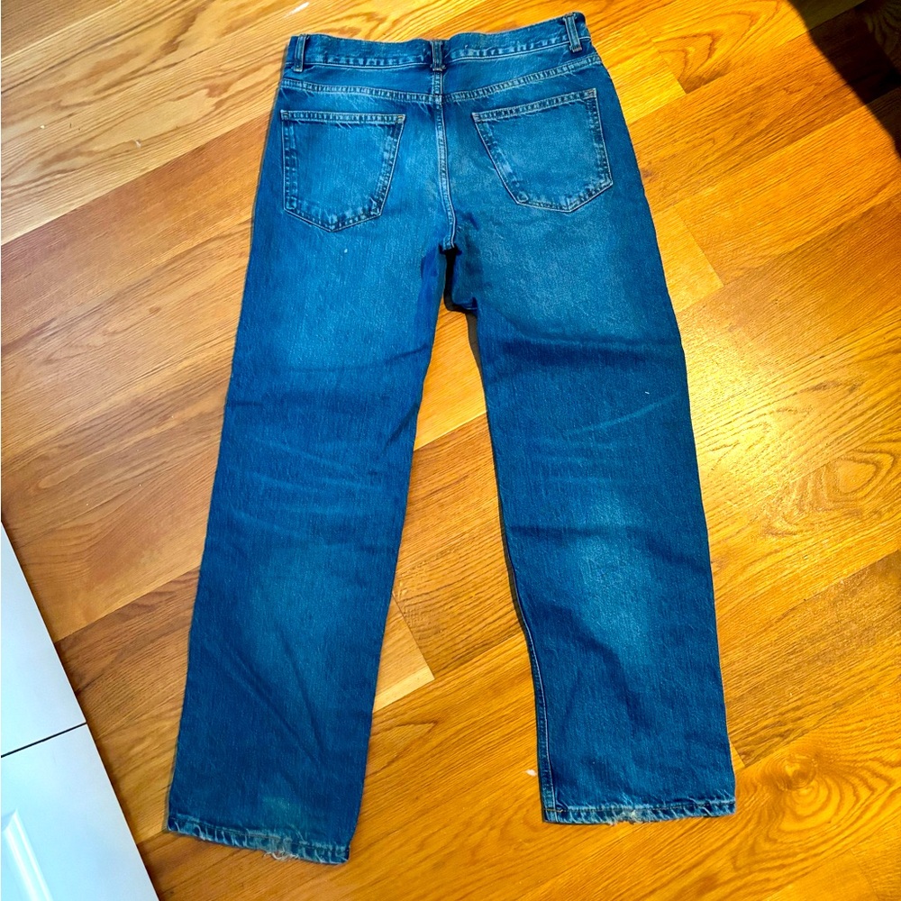 Zara low waist loose jeans size 6